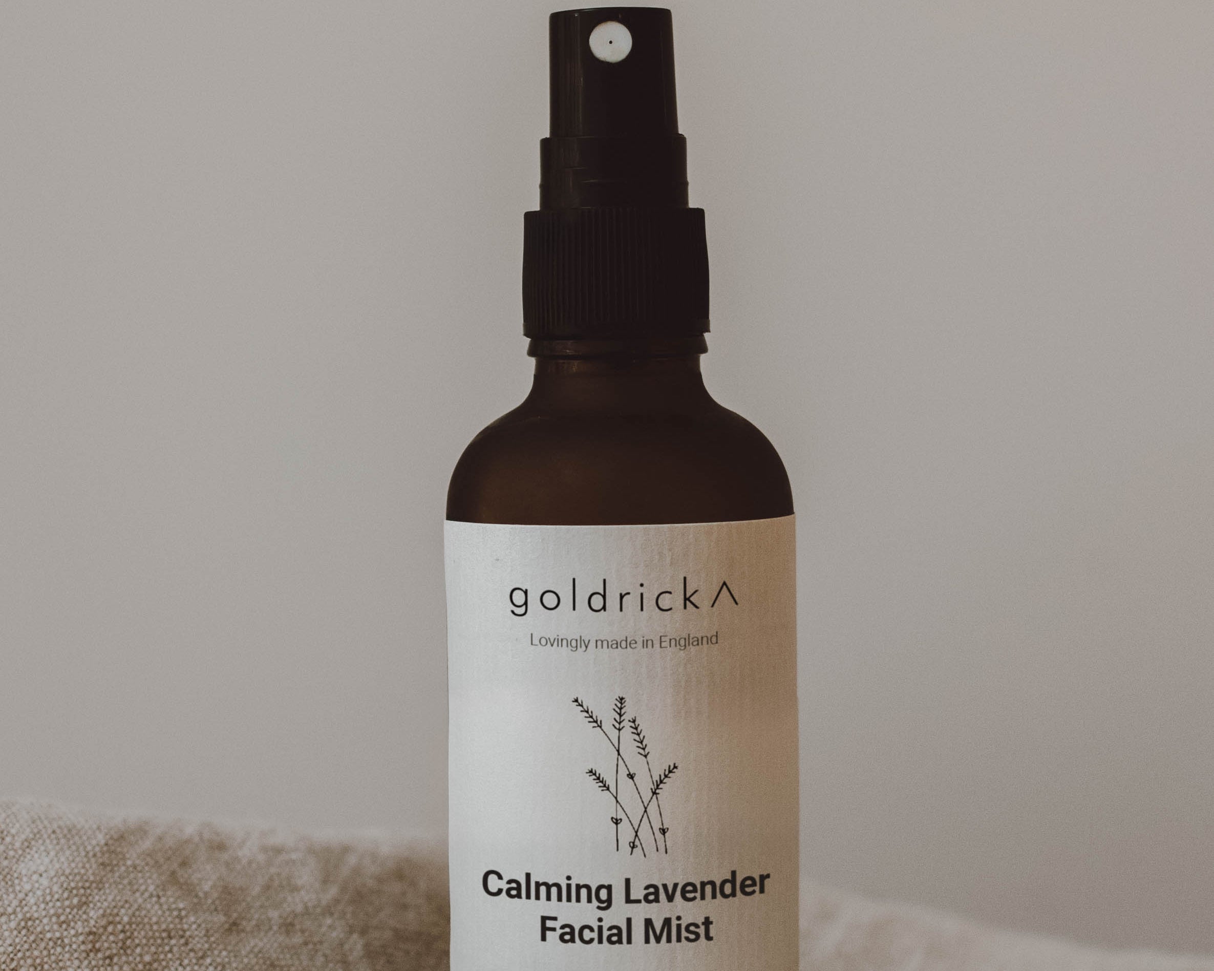 Facial Mist Water | Calming Lavender by Goldrick. Wellness, Natural Products. Perfect for eco-conscious consumers.