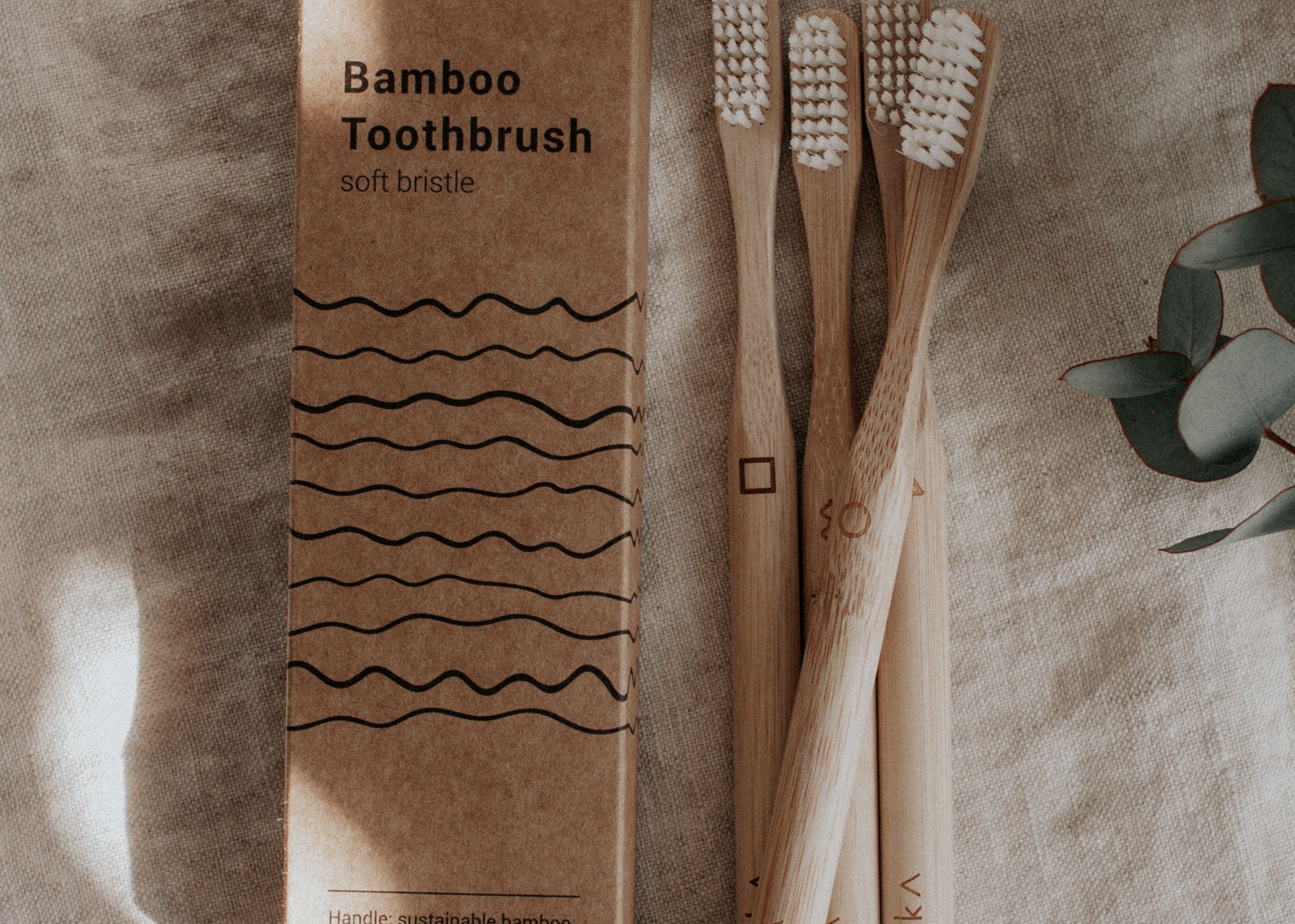 Bamboo Toothbrush | 4 Pack by Goldrick. Eco-Friendly, Sustainable Products. Perfect for eco-conscious consumers.